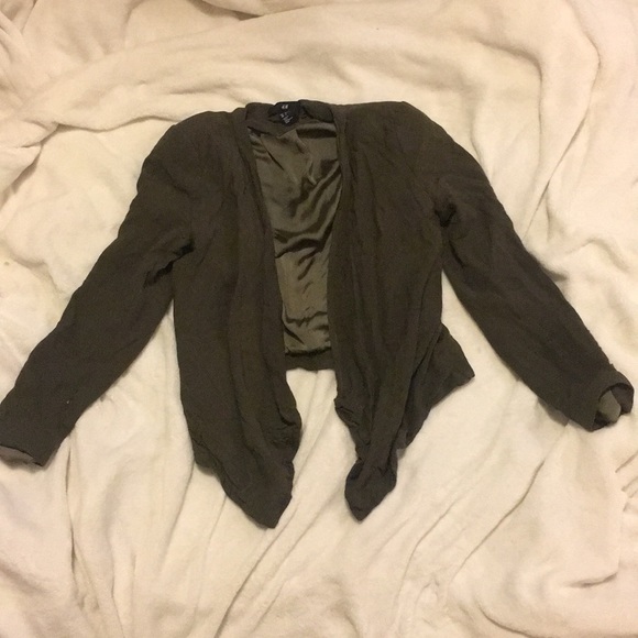 H&M Jackets & Blazers - 3 for $15 Army green jacket blazer